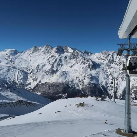 In Valais Near Lift & Valley Chalet Saas-Balen